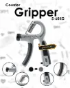 5-60KG Adjustable Counter Gripper- Gray/Black