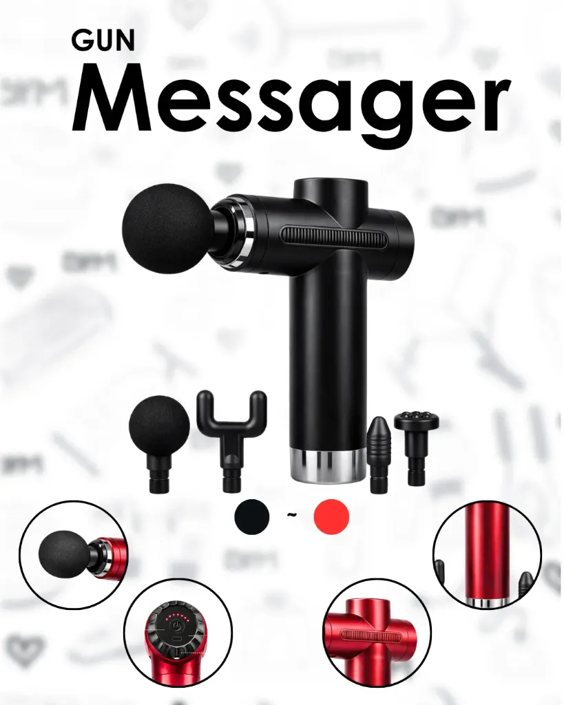 Best Selling- Message Gun - Black